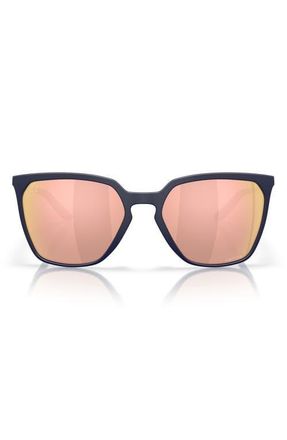Oakley Mikaela Shiffrin Signature Series Sielo SQ 57mm Square Sunglasses in Navy at Nordstrom