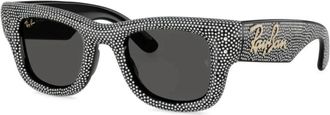 Ray-Ban Wayfarer Puffer - unisex - Zonnebrillen - Zwart - 47 MM - Nylon - Accessoires