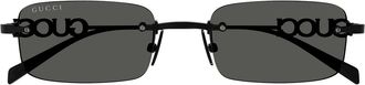 Gucci Sunglasses Gg1808 S 001 Black/Grey Men