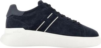 Hogan Sneakers, male, Blue, Size: 7 US H580 Allacciato H Slash Sneakers
