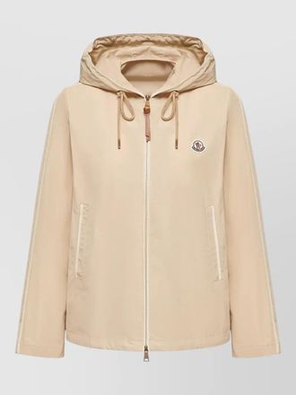 Moncler hooded fitted jacket
