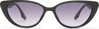 AIRE Amalthea 55mm Cat Eye Sunglasses in Black/warm Smoke Grad at Nordstrom