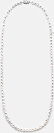 Mikimoto Collana in oro bianco 18kt con perle