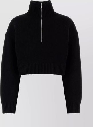 Nanushka short wool blend sonore sweater