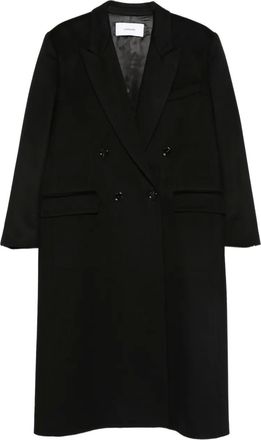 Lardini Martin double-breasted coat - Black