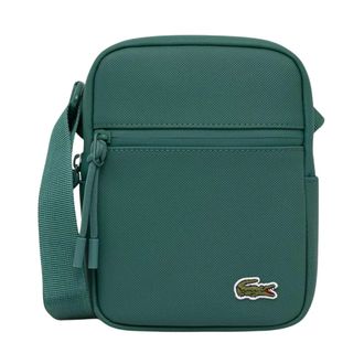 Lacoste Borsa a tracolla piccola piatta Lcst - - Bags - Uomo - Verde - ONE SIZE