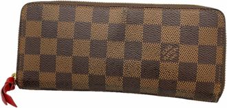 Louis Vuitton Cerise Ebene Long Wallet (Bi-Fold) (Pre-Owned)