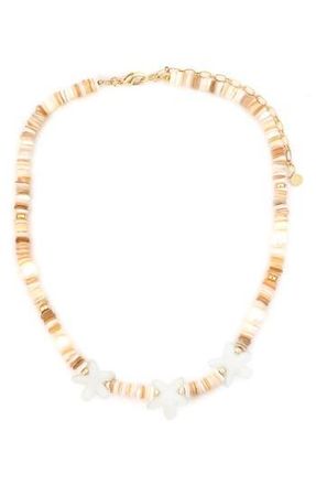 Panacea Stone Necklace in White at Nordstrom Rack