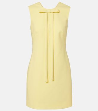 Emilia Wickstead Sorra bow-detail minidress