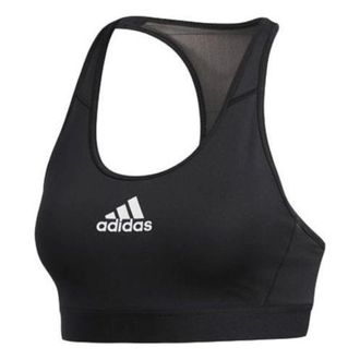 adidas (WMNS) adidas Dont Rest Alphaskin Padded Bra Black White Asia Sizing FJ7262
