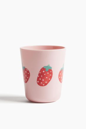 H&M Bedruckter Kinderbecher - Rosa/Erdbeeren