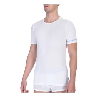 Dirk Bikkembergs Camiseta de punto de algod&oacute;n - Tops - Hombre - Blanco - XL