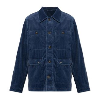 Paul Smith Corduroy Jacket - Heren - Jassen - Blauw - Maat: L Corduroy