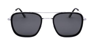 Lee Cooper LC1022 C01 Mens Sunglasses Black Size 54