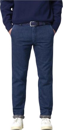Meyer Bonn Thermal Denim Chino - Heren - Regular Fit Jeans - Blauw - L - Denim - Jeans