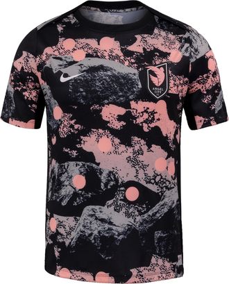 Nike Angel City FC Nike Mens NWSL Short-Sleeve Pre-Match Top in Pink | M21556ANFC26-BLC