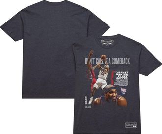 Mitchell & Ness Unisex Mitchell & Ness Vince Carter Charcoal New Jersey Nets Dont Call It A Comeback T-Shirt at Nordstrom, Size Xx-Large