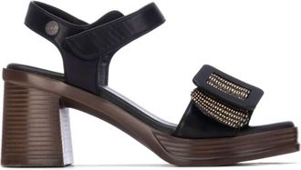 Xti Womens Refresh Faux Leather Sandals In Black