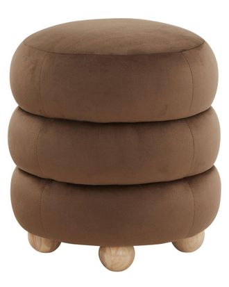 Safavieh Couture Cecelia Round Ottoman