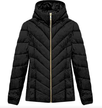 Womens black michael kors coat new arrivals