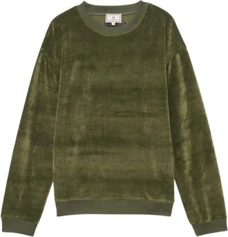 Ines De La Fressange Nath Jumper - Dames - Ronde hals truien - Groen - XL - Katoen - Truien & Vesten