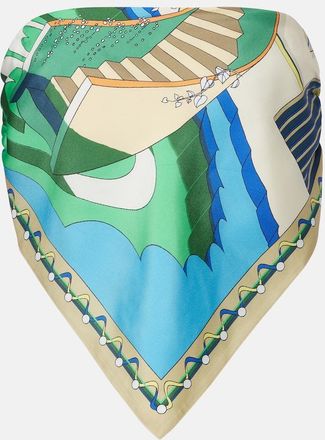 Tory Burch Printed silk top