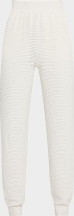 Loro Piana Dora Baltea Silk-Cotton Jogger Trousers