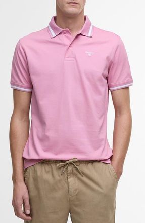 Barbour Ferrybridge Lightweight Polo in True Pink at Nordstrom, Size Small