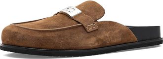 Tory Burch Leelee Mule Womens Slippers Wild Tobacco : 10.5 M, Leather