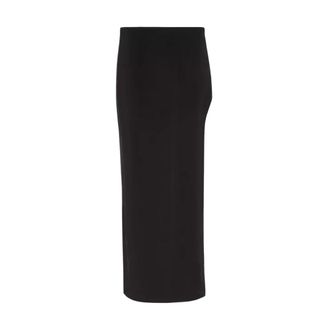 Norma Kamali Dames, Rokken, Zwart, Maat: M Spandex