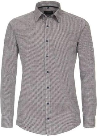 Casamoda Heren, Overhemden, Grijs, Maat: 2XL