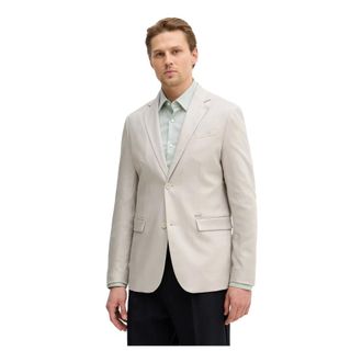 Guess Jassen, Heren, Grijs, 2Xl, Polyester, Eaton Blazer