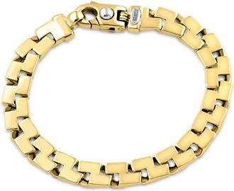 Pompeii3 Mens Solid 14k Gold (41grams) or Platinum (67gram) 9.5mm Bracelet 8.5