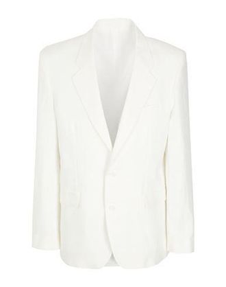 8 by YOOX LINEN OVERSIZE SINGLE-BREAST BLAZER