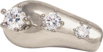 Panconesi Diamanti Oor Cuffs - Dames - Oorbellen - Grijs - ONE Size - Accessoires