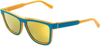 Loewe Gold Mirror Square Unisex Sunglasses LW40004I 89L 56