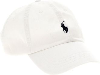Polo Ralph Lauren Logo-Embroidered Baseball Cap - White