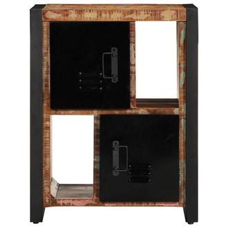 Berkfield Home Sideboard Multicolour 55x35x70 cm Solid Wood Reclaimed | Size: 55 x 35 x 70 cm