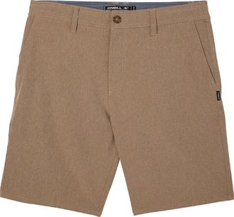 O'Neill Mens Reserve Heather 19 Hybrid Shorts Khaki 28 In Waist X 9 In Inseam