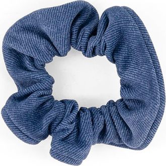 Alexandre de Paris Allure Denim Scrunchie in Blue at Nordstrom