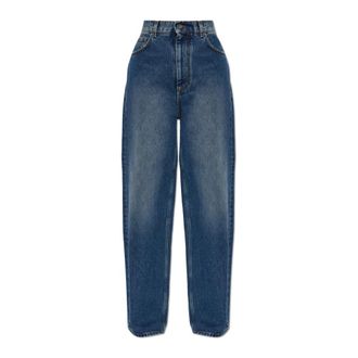 Dolce & Gabbana Rechte jeans - Dames - Regular Fit Jeans - Blauw - 2XS - Katoen - Jeans