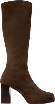FLY London Womens Zip Up Boots In Aspen