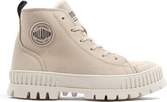 Palladium Boots in gevoerd leer Pallashock Zip Warm