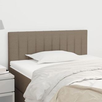 vidaXL Cabecero De Tela Gris Taupe 90x5x78/88 Cm Vidaxl