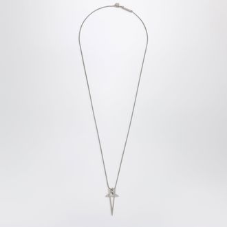 Rick Owens Pentagram necklace in metal