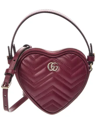 Gucci Gg Marmont Mini Leather Clutch