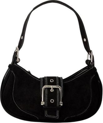 Osoi Hobo Brocle Bag - Leather - Black