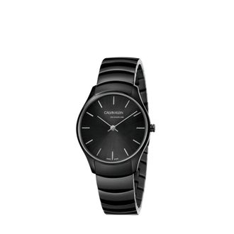 Calvin Klein Klassiek Horloge - Dames - Horloges - Zwart - ONE Size - Accessoires