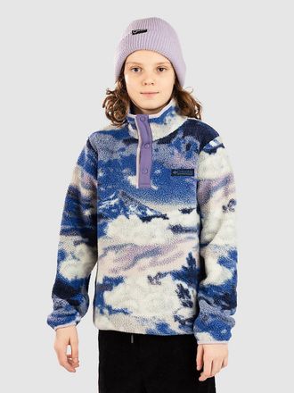 Columbia Helvetia II Printed Snap Kids Half-Zip Fleece Trui