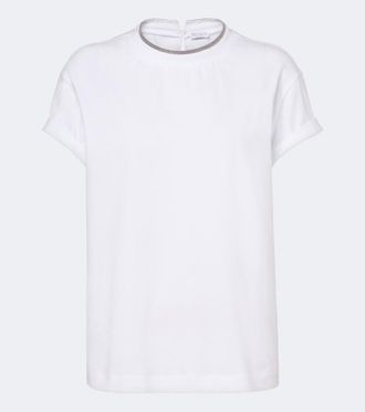 Brunello Cucinelli Cotton-blend T-shirt
